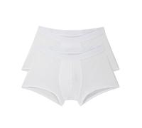 Sloggi Men's 24/7 Hipster 2P Plain Boxer Briefs, White, Small (Manufacturer Size:32)