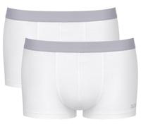Sloggi Men's Hipster Briefs GO ABC 2.0 - 2-Pack, White, Size S