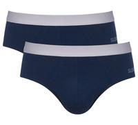 Sloggi Men's sloggi men GO ABC 2.0 Brief 2P, NAVY
