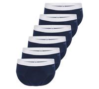 Sloggi Men's Briefs Go ABC 2.0 95% Cotton Pack of 6 Navy Blue