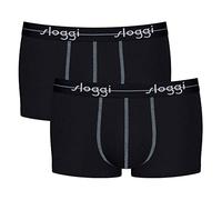 Low-rise boxer shorts Sloggi Start (x2) Noir 2XL