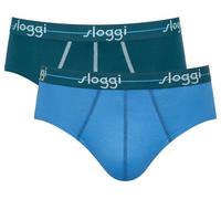 2 x Sloggi Men's Briefs Start Midi C2P Box