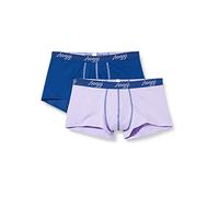 Sloggi Men's Start Hipster C2P box Briefs, LILAC - DARK COMBINATION, 4