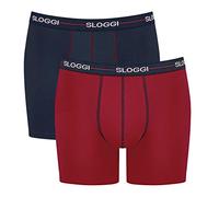 Sloggi Men's Start Short C2P box Briefs, BLUE - DARK COMBINATION, S