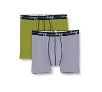 Sloggi Men's Start Short C2P Box Briefs, Taupe - Dark Combination, M