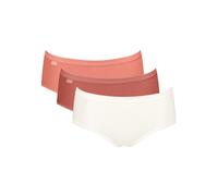 Basic+ Midi 3 Pack Briefs Terracotta/Rust/White Orange L - 14