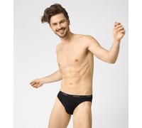 Sloggi Mini Brief Mens Cotton Rich Slip Briefs Underwear Black or White (2 PACK)