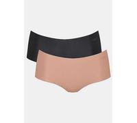 Sloggi Pack of 2 Zero Feel Shorts Dark Brown / Black
