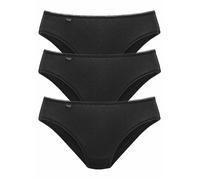 Sloggi Pack of 3 Picot Edge Briefs 3 X Black