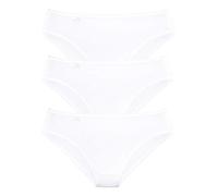 Sloggi Pack of 3 Picot Edge Briefs 3 X White
