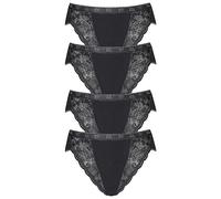 Sloggi Women's SLOGGI CHIC Tai everyday Brief, black, 8 (Manufacturer Size: 36)