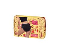 Sloggi Womens Period Pants Hipster Light (2 Pack) - Black Cotton - Size 2XS