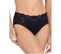 Sloggi Womens Romance Midi Brief - Black Fabric - Size X-Large