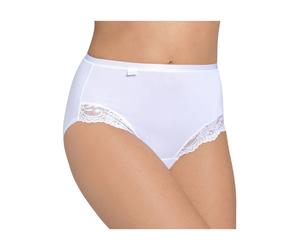 Sloggi Romance Maxi Briefs With Lace Full High Rise Knickers