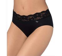 Sloggi Women's Slw Romance Mid H Slip, Black (Black 0004), 12 UK, (Pack of 1)