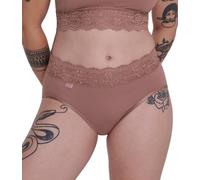 Sloggi Womens Romance Midi Underwear, Cacao, 14 UK