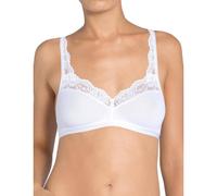 SLOGGI ROMANCE SI, NON-WIRED, NON-PADDED, SOFT, PULL ON BRA TOP, WHITE OR BLACK