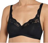 Sloggi Bralette Romance Soft Cup Bra Non Wired Cotton Stretch Top Lingerie