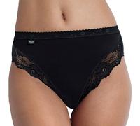 Sloggi Women's Brief Romance Tai - Black, Lace Trim - X-Large