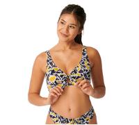 Sloggi Shore Fancy Guppy Bikini Top 10211217 Wirefree Womens Swimwear