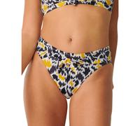 Sloggi Shore Fancy Guppy High Leg Bikini Brief - Brown/Dark Combination - XS - 8