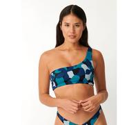 Sloggi Shore Flower Horn Bikini Top - Blue/Dark Combination - S - 10