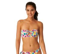 Sloggi Shore Women's Fancy Guppy Bandeau Bikini Top, Multi-Colour, XL