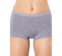 Sloggi Womens Basic+ Short - Grey Cotton - Size Large