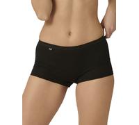 Sloggi Womens Basic+ Short - Black Cotton - Size 2XL