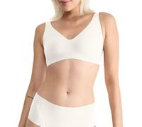 Sloggi Womens ZERO Feel 2.0 Soft bra - White Polyamide - Size Small