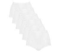 Sloggi Womens 24/7 Cotton Maxi C3P - White - Size Large