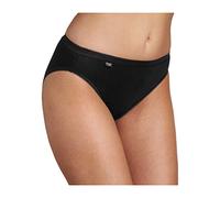 Sloggi Womens Basic+ Midi Briefs - Black Fabric - Size Large