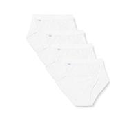Sloggi Women's 10071633 Brief (Pack of 4), White, 8 (Manufacturer Size: 36)