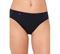 Sloggi Womens 24/7 Cotton Lace Tai Boxer Briefs, Black, 18 UK