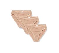 Women's cotton tai panties Sloggi 24/7 Lace (x3) Marron 42