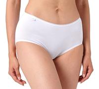 Sloggi Womens 24/7 Cotton Midi Boxer Briefs, White, 22 UK