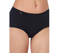 Sloggi Womens 24/7 Cotton Midi Briefs - Black - Size Medium