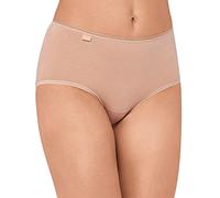 Sloggi Womens 24/7 Cotton Midi C3p Boxer Briefs, Brush, 20 UK