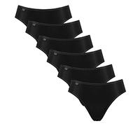 Sloggi Womens 24/7 Cotton Tai C3p Boxer Briefs, Black, 20 UK