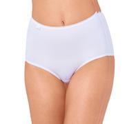 Sloggi Womens 24/7 Microfibre 3 Pair Pack Maxi Briefs - White - Size X-Large