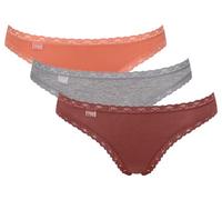 Sloggi Women's 24/7 Weekend Brazil C3P Briefs, MULTIPLE COLOURS 11, 10