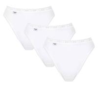 Sloggi Womens Basic+ 3 Pack Tai Knickers - White