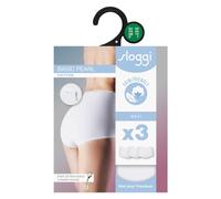 Sloggi Women's Basic H Pearl Maxi 3P Underwear, White, 52