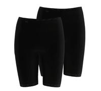 Sloggi Womens Basic+ Long 2p Underwear, Black, 16 UK
