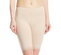 Sloggi Womens Basic+ Long Briefs - Beige Cotton - Size Medium