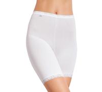 Sloggi Womens Basic+ Long Briefs - White Cotton - Size X-Large
