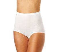 Sloggi Womens Basic+ Maxi 2P 2 Pack - White Cotton - Size 8XL