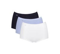 Sloggi Women's Basic+ Maxi 3 Pack Briefs in Purple | Size: 26 Sloggi Purple 26