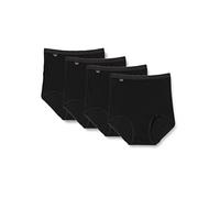 (18) Basic 4 Pack Maxi Brief, Black