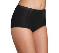 Sloggi Women's Maxi Briefs Basic 4-Pack - Black - Size 24 UK
